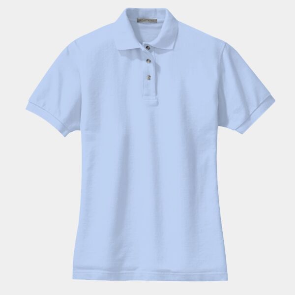 Ladies Pique Knit Polo Thumbnail