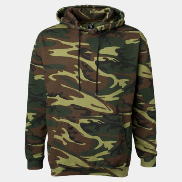 Camouflage Pullover Hooded Sweatshirt Thumbnail